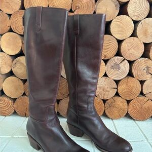 Cole Haan Dark Brown Over the Knee Boots